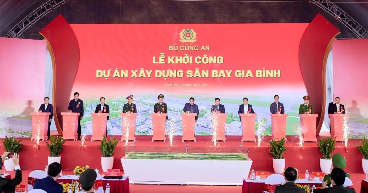 Sân bay Gia Bình đã được khởi công hồi cuối năm 2024.